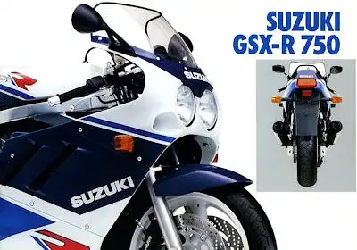 Suzuki GSX-R 750 Prospekt 1989
