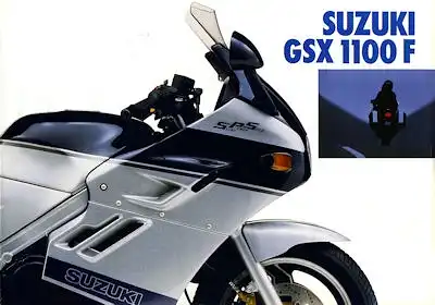 Suzuki GSX 1100 F Prospekt 1989