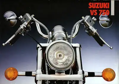 Suzuki VS 750 Prospekt 1990