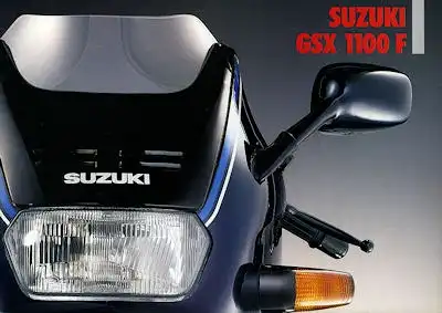Suzuki GSX 1100 F Prospekt 1990
