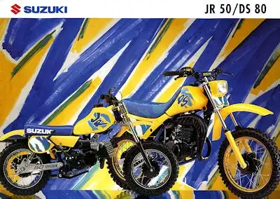 Suzuki JR 50 / DS 80 Prospekt 1992