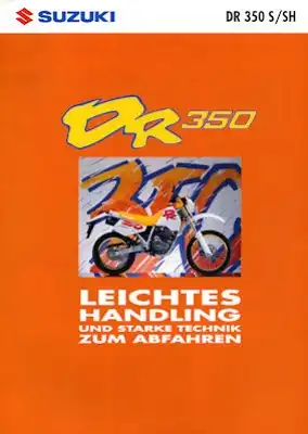 Suzuki DR 350 S / SH Prospekt 1993