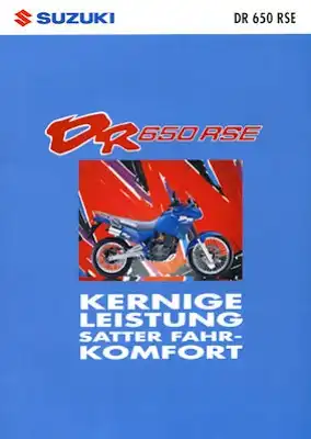 Suzuki DR 650 RSE Prospekt 1993