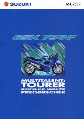 Suzuki GSX 750 F Prospekt 1993