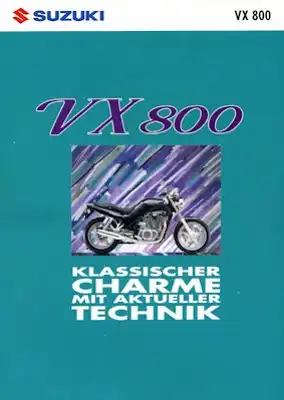 Suzuki VX 800 Prospekt 1993