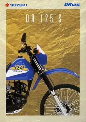 Suzuki DR 125 S Prospekt 1994
