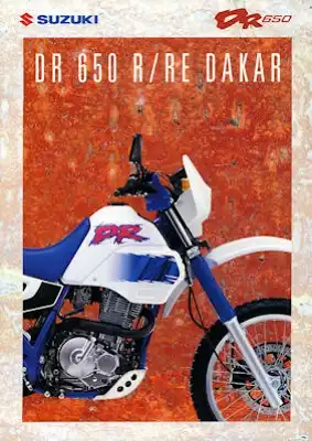 Suzuki DR 650 R / RE Dakar Prospekt 1994