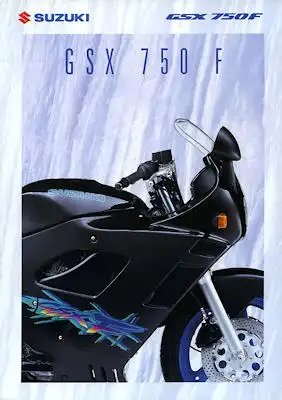 Suzuki GSX 750 F Prospekt 1994