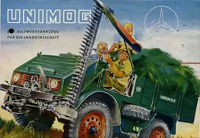 Mercedes-Benz Unimog Prospekt 12.1955