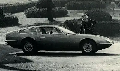 Maserati Indy Prospekt ca. 1970