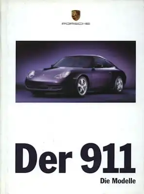 Porsche 911 Typ 996 Prospekt 9.1998
