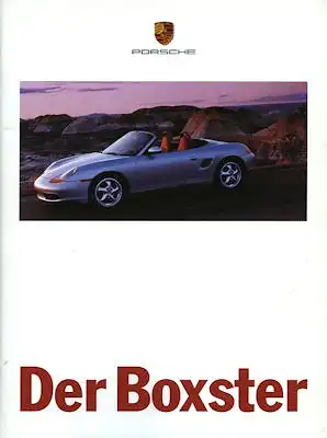 Porsche Boxster Typ 986 Prospekt 8.1996