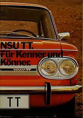 NSU TT Prospekt 5.1971