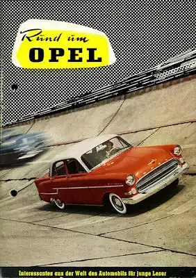 Rund um Opel Broschüre ca. 1958