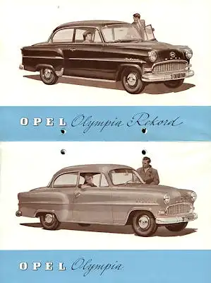 Opel Programm ca. 1955
