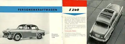 VEB Sachsenring Programm 1958