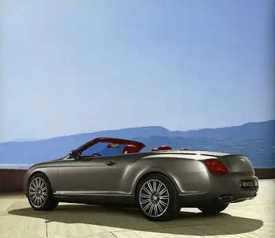 Bentley Continental GTC and GTC Speed Prospekt 2009