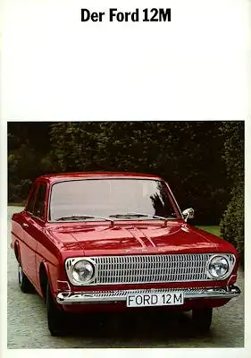 Ford 12 M Prospekt 1970