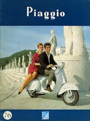 Piaggio Zeitschrift Nr. 76 / 1962