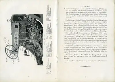 Mercedes-Benz Typ Nürburg 500 Bedienungsanleitung 9.1931