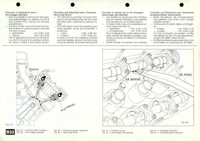 Ferrari Mondial 8 Reparaturanleitung 1981