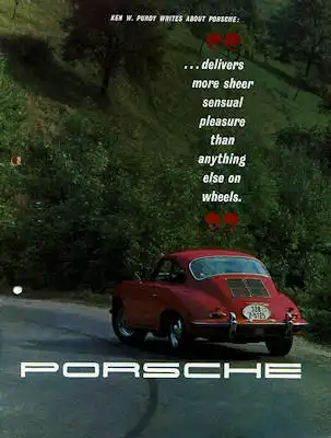 Porsche 356 B Prospekt ca. 1962 e