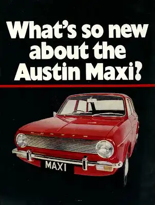 Austin Maxi Prospekt ca. 1969