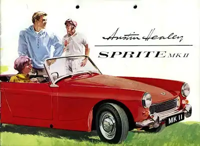Austin Healey Sprite MK II Prospekt ca. 1961