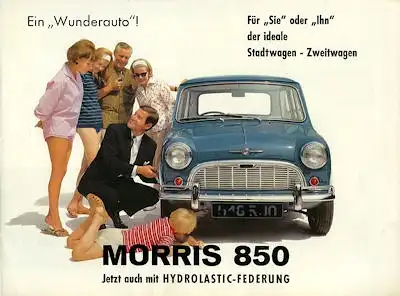Morris (Mini) 850 Prospekt ca. 1965