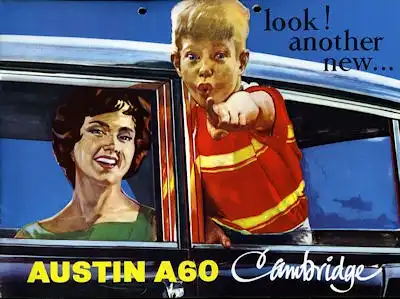 Austin A 60 Countryman Prospekt ca. 1964