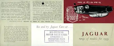 Jaguar Programm 1955