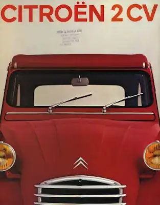 Citroen 2 CV Prospekt 1971