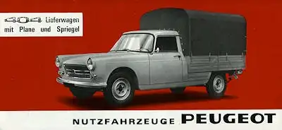 Peugeot Nutzfahrzeuge Programm 1968