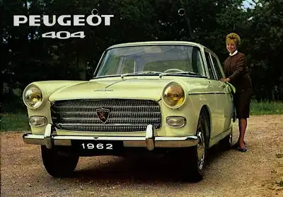 Peugeot 404 Prospekt 1962