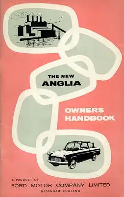 Ford Anglia Bedienungsanleitung 1960