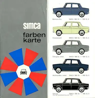 Simca Farben 11.1964