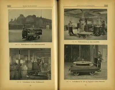 AEG Elektrokarren Werbe-Broschüre 1924