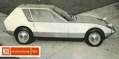 NSU Autonova GT Prospekt 1965