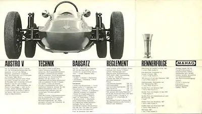 Konvolut VW Formel V Literatur 1960er Jahre