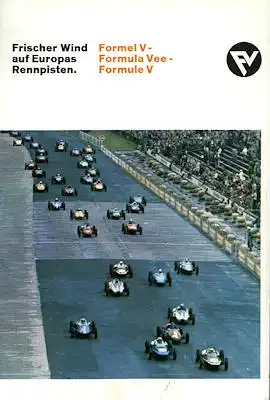 Konvolut VW Formel V Literatur 1960er Jahre