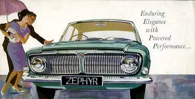 Ford GB Zephyr 6 Prospekt 6.1962