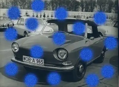 Foto VW Cabriolet Prototyp 1960er Jahre