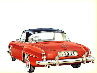 Mercedes-Benz 190 SL Prospekt 5.1960 e