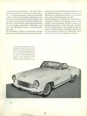 Wartburg Hauszeitschrift Im Auto Spiegel 1/1957