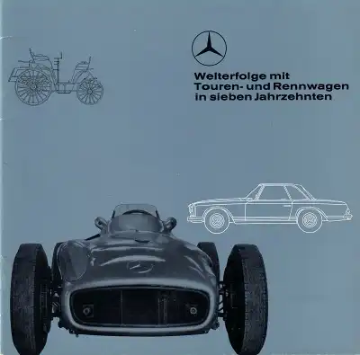 Mercedes-Benz Welterfolge mit Touren u. Rennwagen in 7 Jahrzehnten 1964