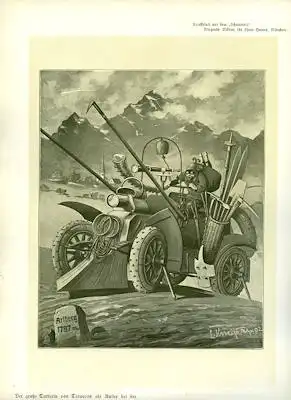 Gustav Braunbeck Kunstblätter aus dem Schnauferl 1903
