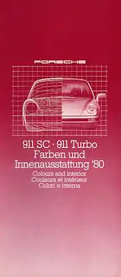Porsche 911 Farben 1980