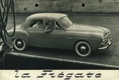 Renault Frégate Prospekt 4.1952