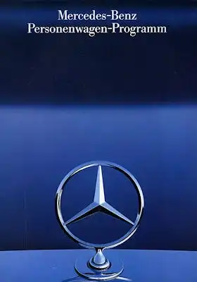 Mercedes-Benz Programm 1986