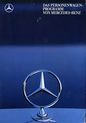 Mercedes-Benz Programm 1988